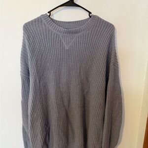 Aeropostale Women’s Gray- Blue Sweater